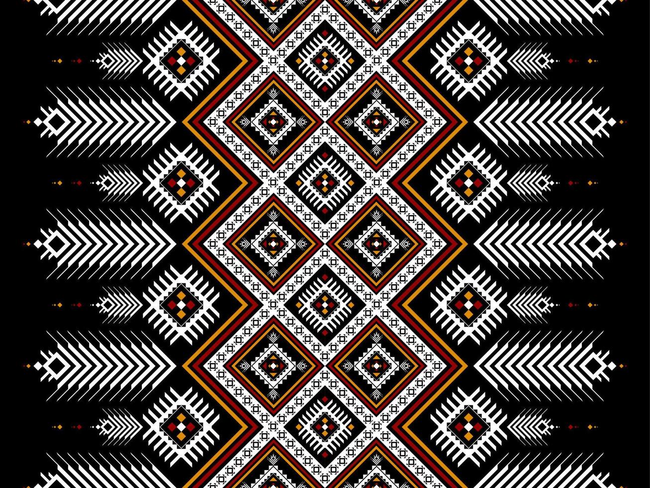 aztec etnisch patroon kunst. meetkundig naadloos patroon in stam. vector