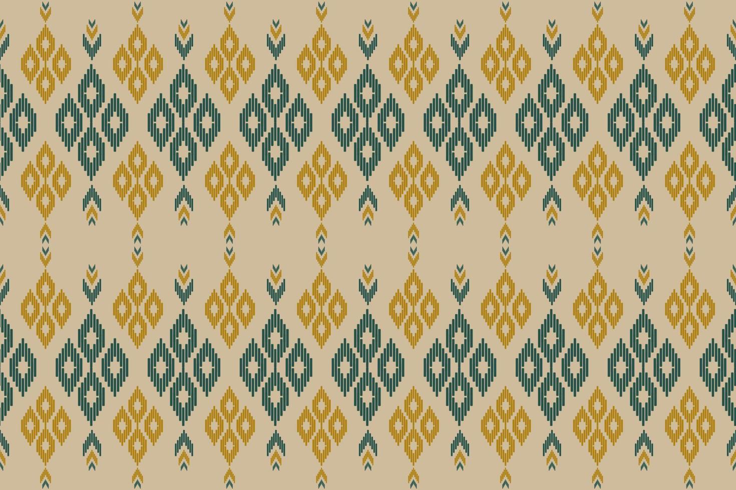 kleding stof ikat patroon kunst. meetkundig etnisch oosters naadloos patroon traditioneel. vector