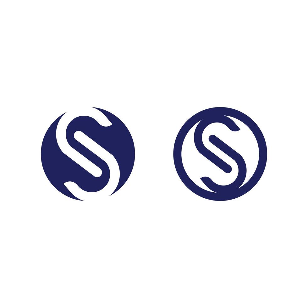 bedrijf zakelijke s brief logo vector ontwerp