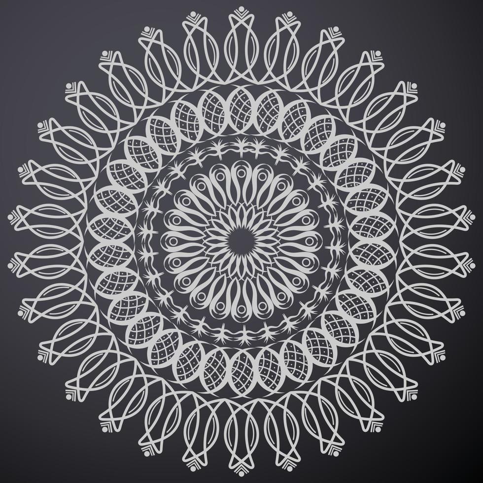 mandala. wijnoogst decoratief elementen. oosters patroon, vector illustratie. Islam, Arabisch, Indisch, Turks, Pakistan, Chinese, poef motieven