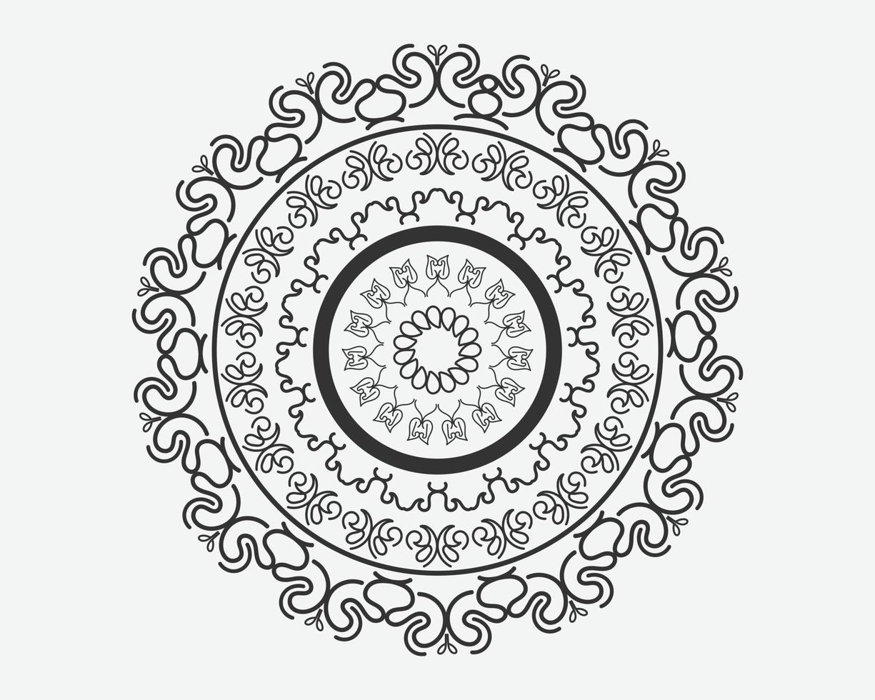 mandala. wijnoogst decoratief elementen. oosters patroon, vector illustratie. Islam, Arabisch, Indisch, Turks, Pakistan, Chinese, poef motieven