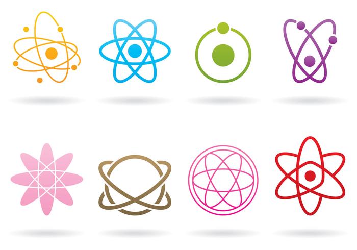 Atom Logos vector