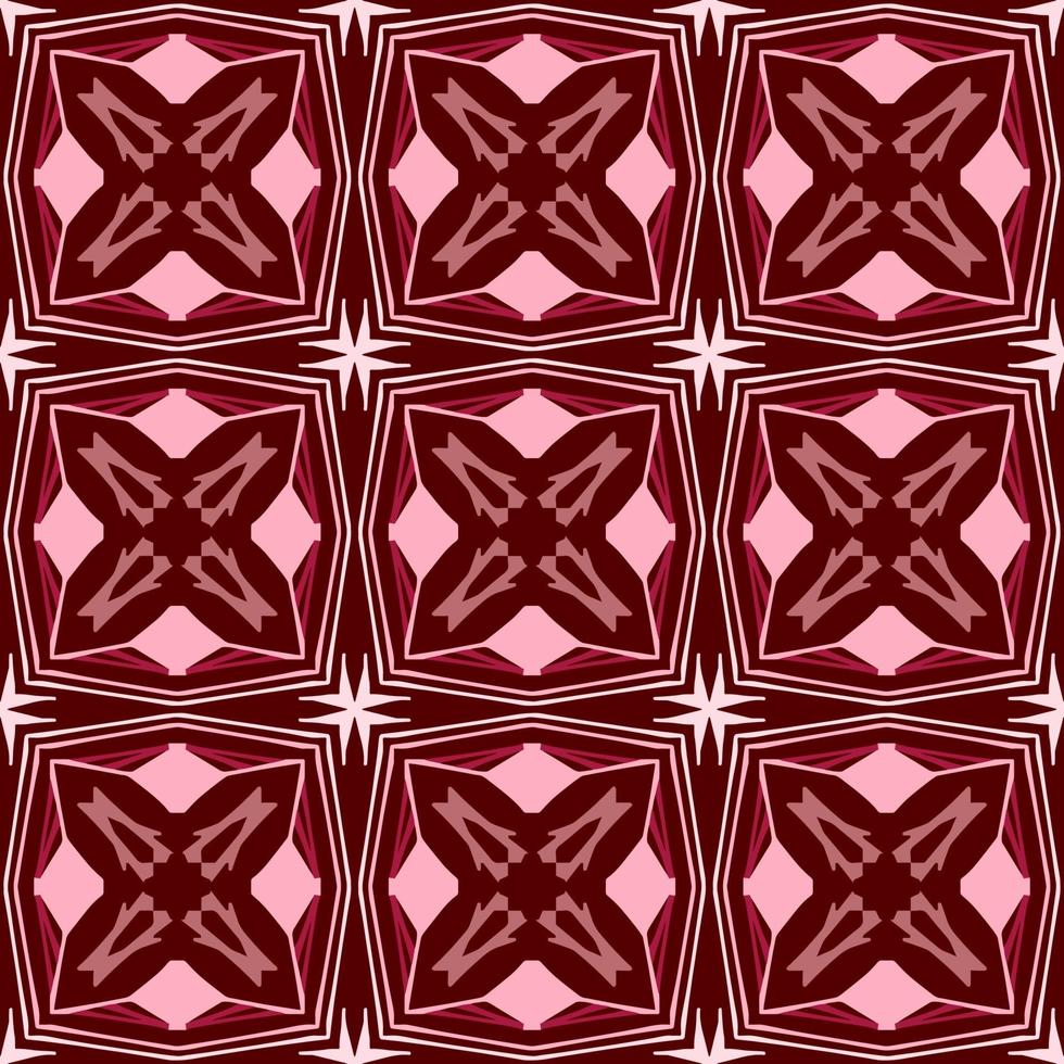 meetkundig naadloos patroon met tribal vorm geven aan. kleurrijk patroon ontworpen in ikat, azteeks, marokkaans, islamitisch, luxe Arabisch stijl. ideaal voor kleding stof kledingstuk, keramiek, behang. vector illustratie.