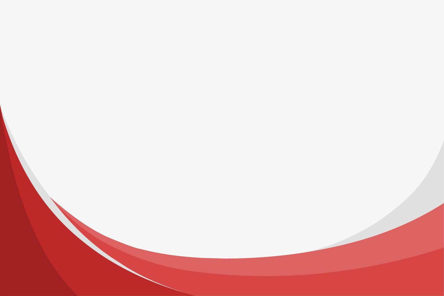 rood en wit kopiëren ruimte achtergrond met golvend ontwerp voor presentatie achtergrond sjabloon vector