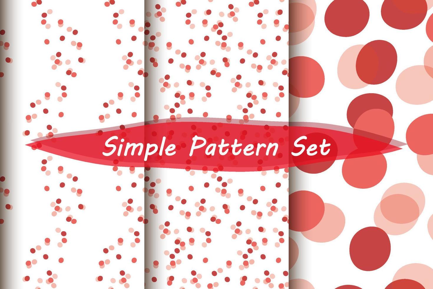 abstract polka punt naadloos patroon vector reeks