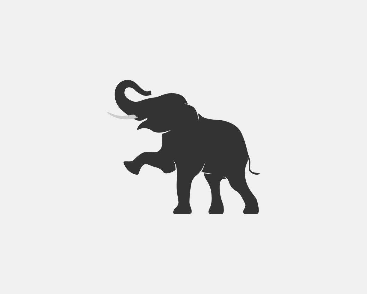 olifant vector silhouet