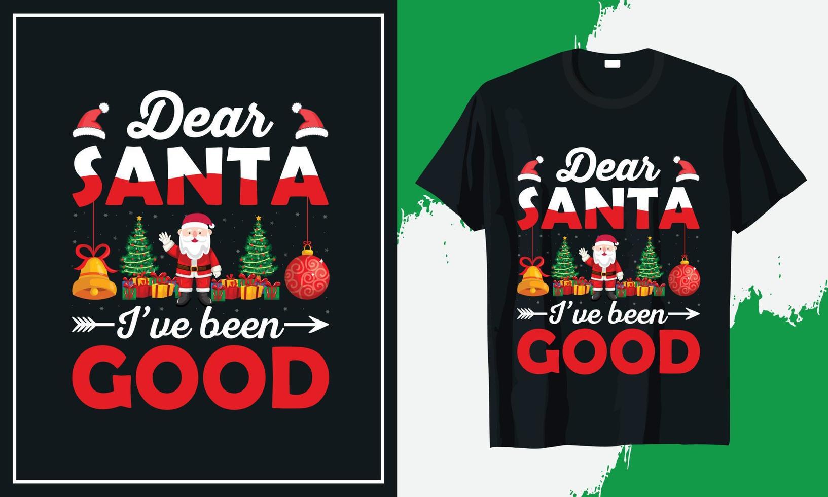 Kerstmis t-shirt ontwerp vector afdrukken