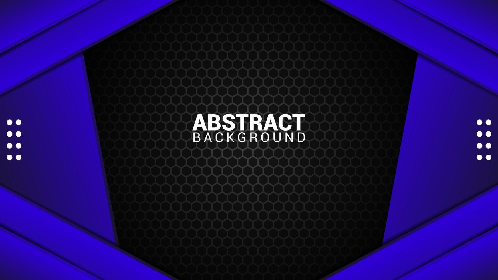 donker blauw abstract achtergrond ontwerp is geschikt voor banners posters gaming achtergronden vector