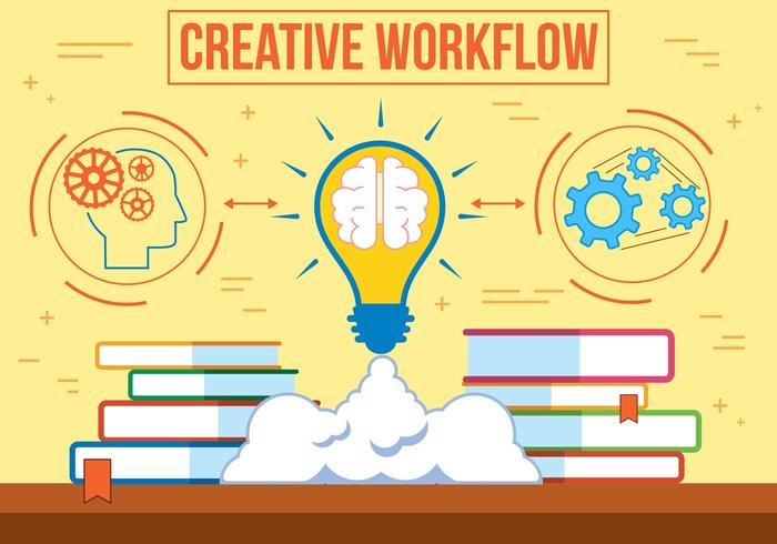 Gratis Vector Creatieve Workflow