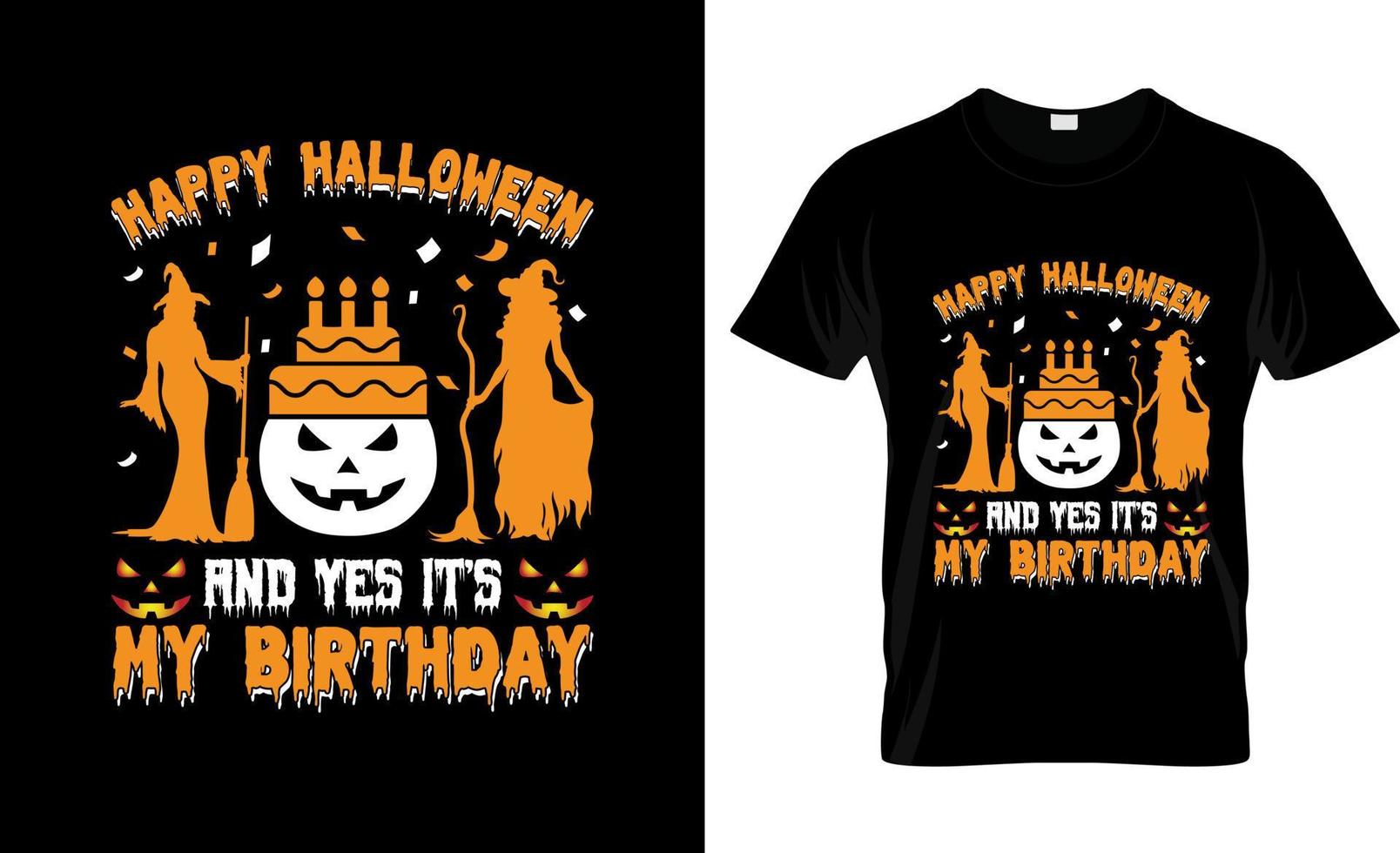 halloween t-shirt ontwerp, halloween t-shirt leuze en kleding ontwerp, halloween typografie, halloween vector, halloween illustratie vector