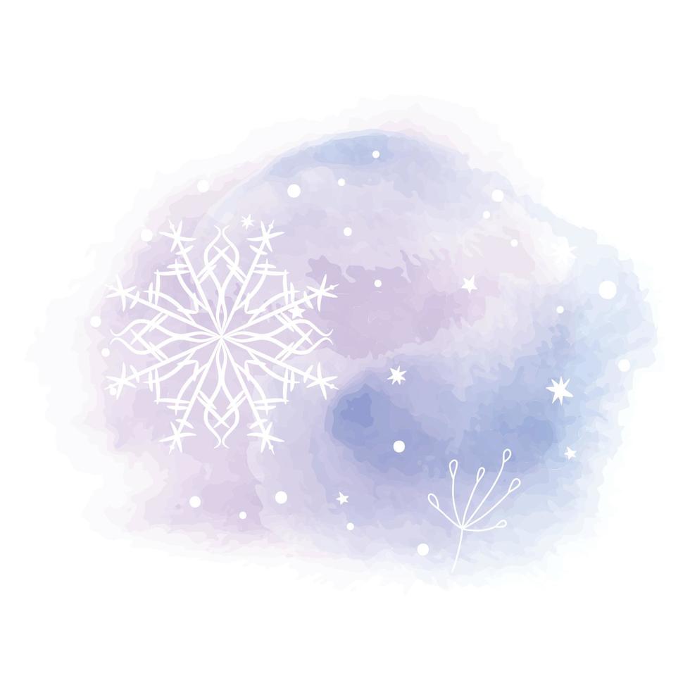 mooi abstract sjabloon met blauw reeks teder winter achtergronden vector