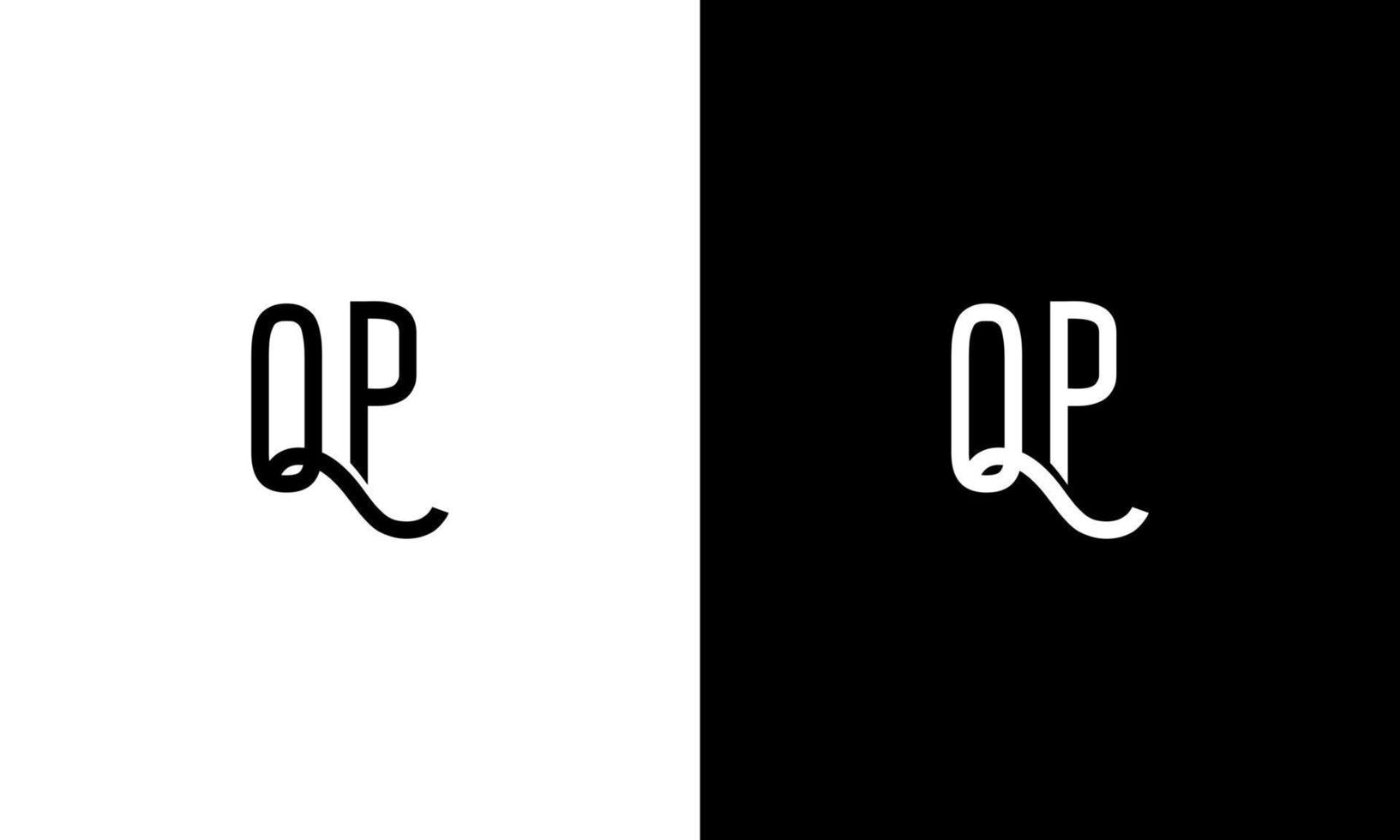 brief qp vector logo vrij sjabloon vrij vector