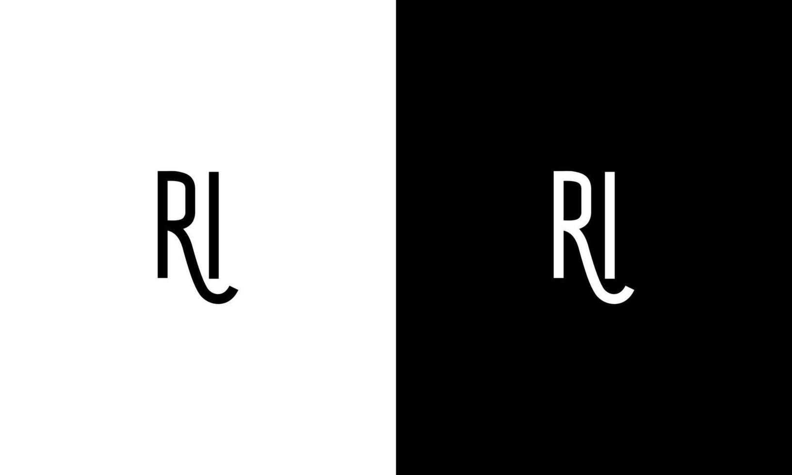 brief ri vector logo vrij sjabloon vrij vector