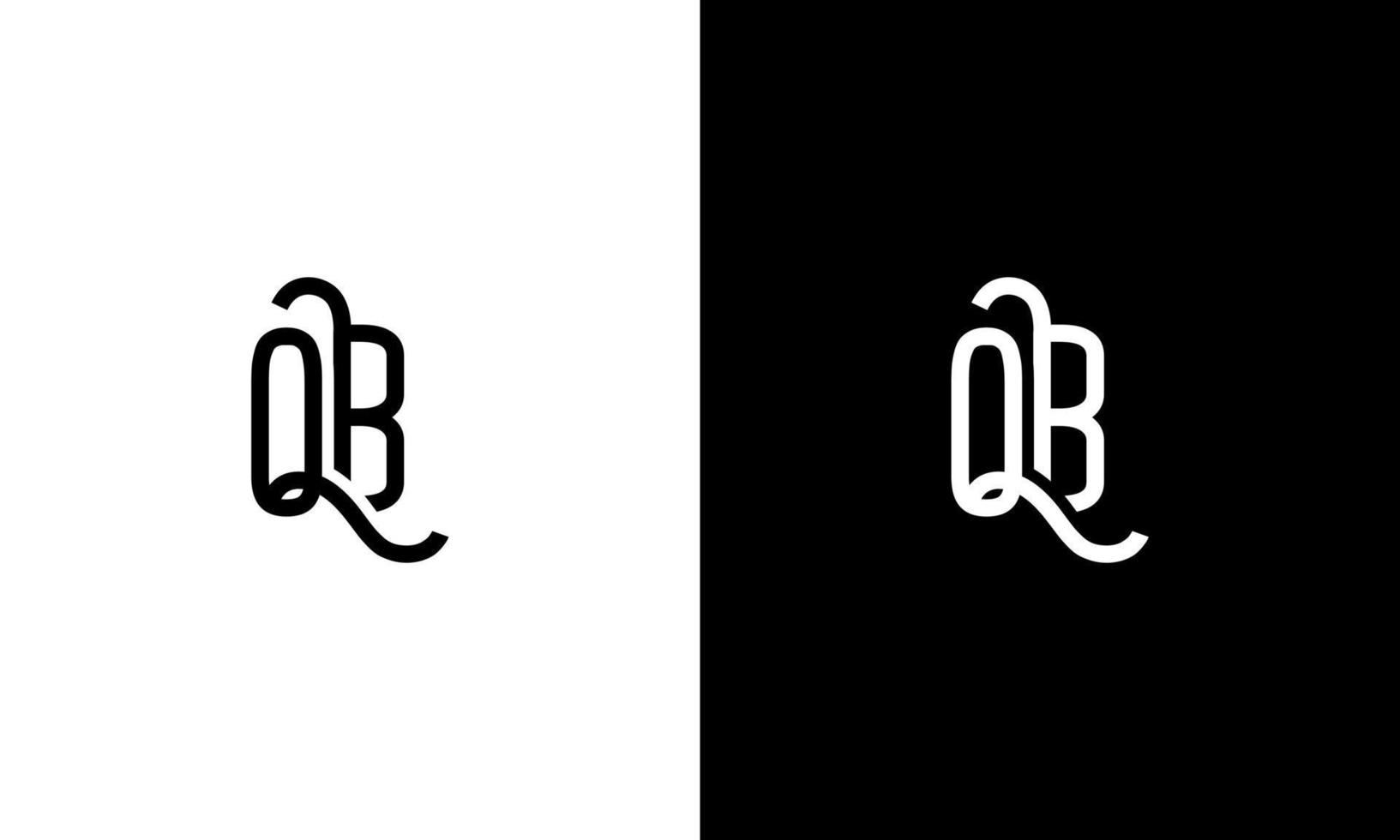 brief qb vector logo vrij sjabloon vrij vector