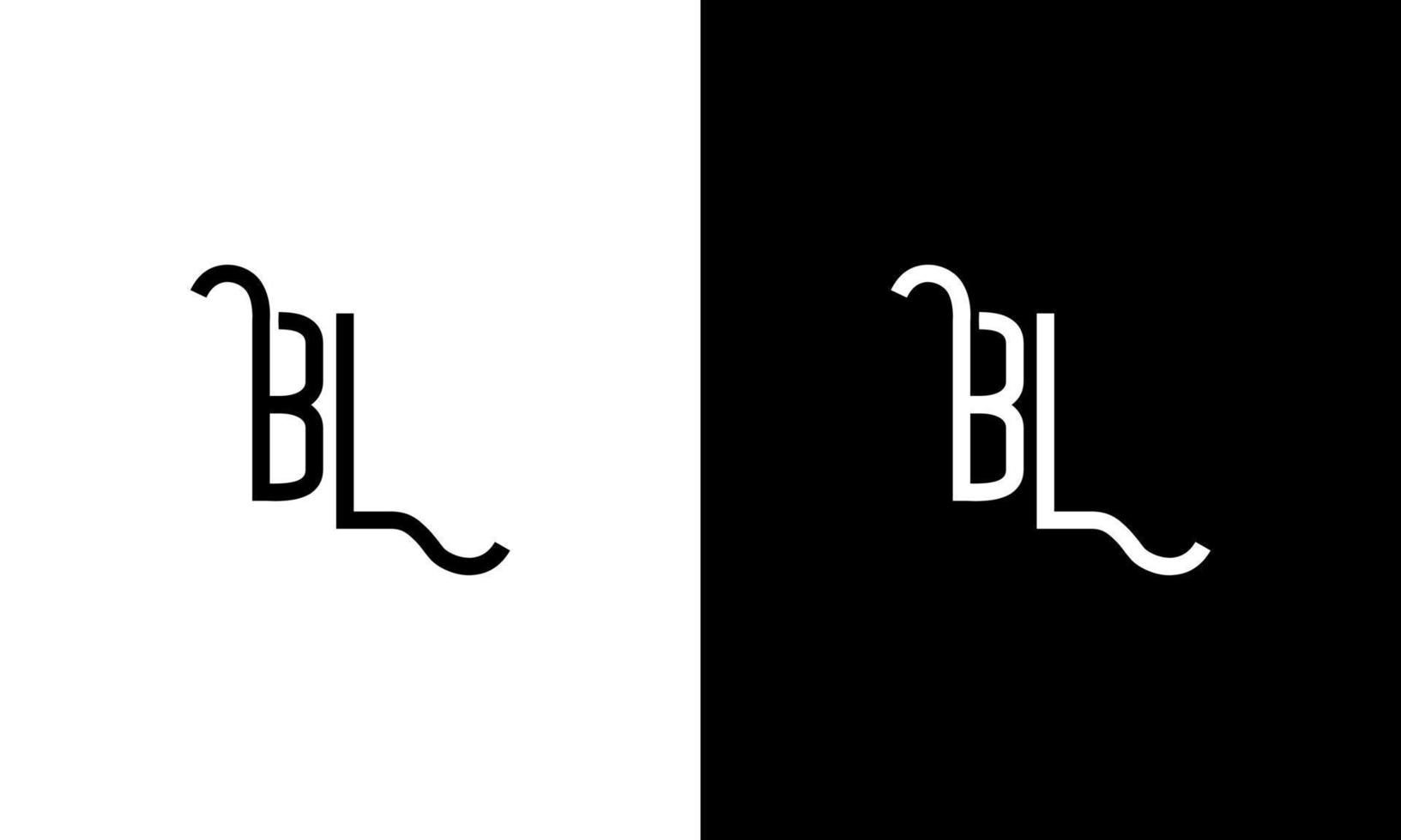 brief bl vector logo vrij sjabloon vrij vector