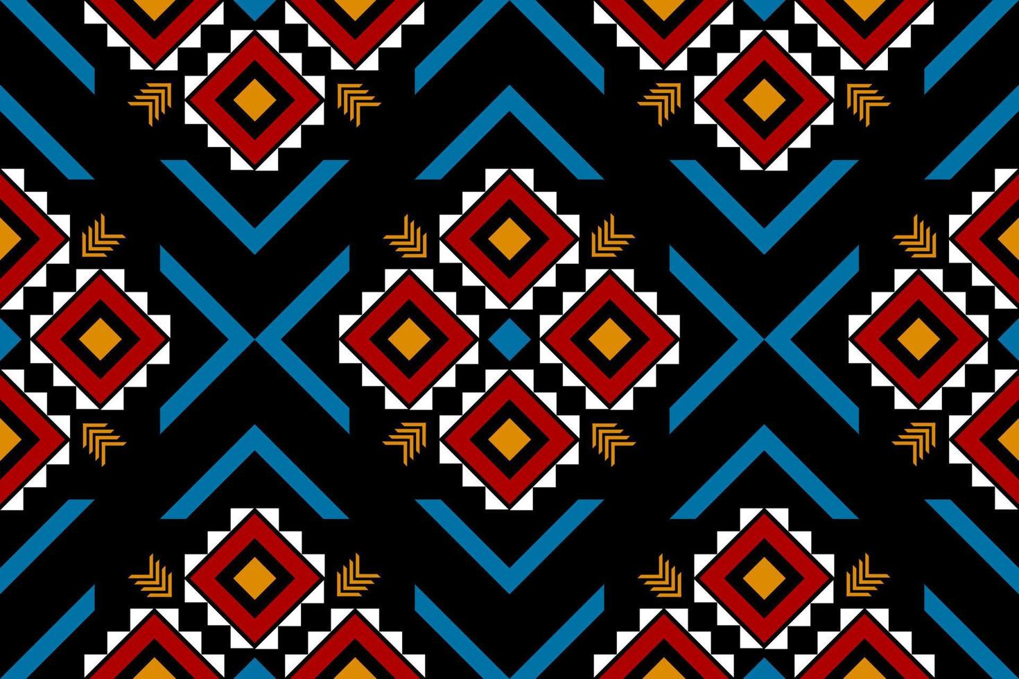 geometrisch etnisch oosters naadloos patroon traditioneel. vector