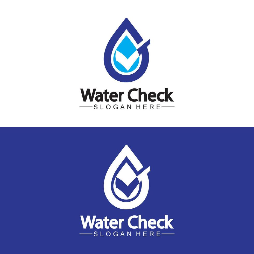 water laten vallen controleren logo vector icoon illustratie