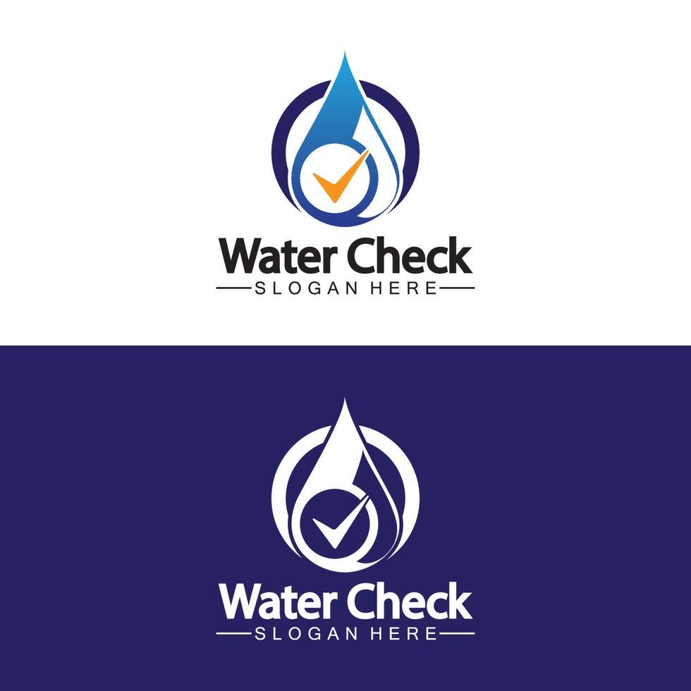 water laten vallen controleren logo vector icoon illustratie