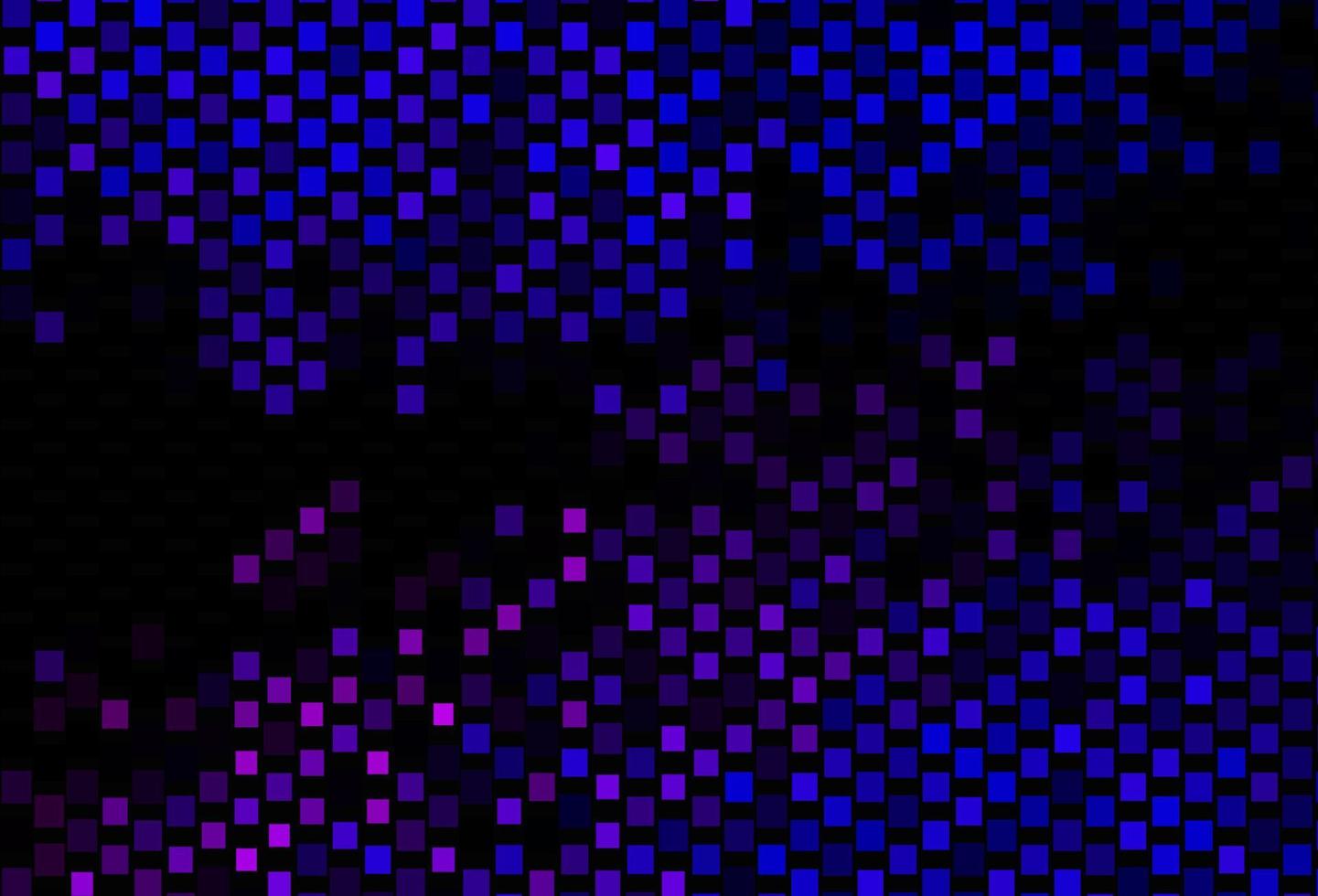 donkerroze, blauwe vectorlay-out met rechthoeken, vierkanten. vector