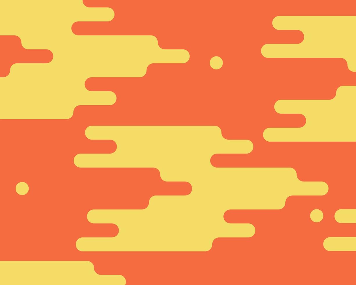 schattig achtergrond, geel en oranje kleur. plons lijn concept. vector