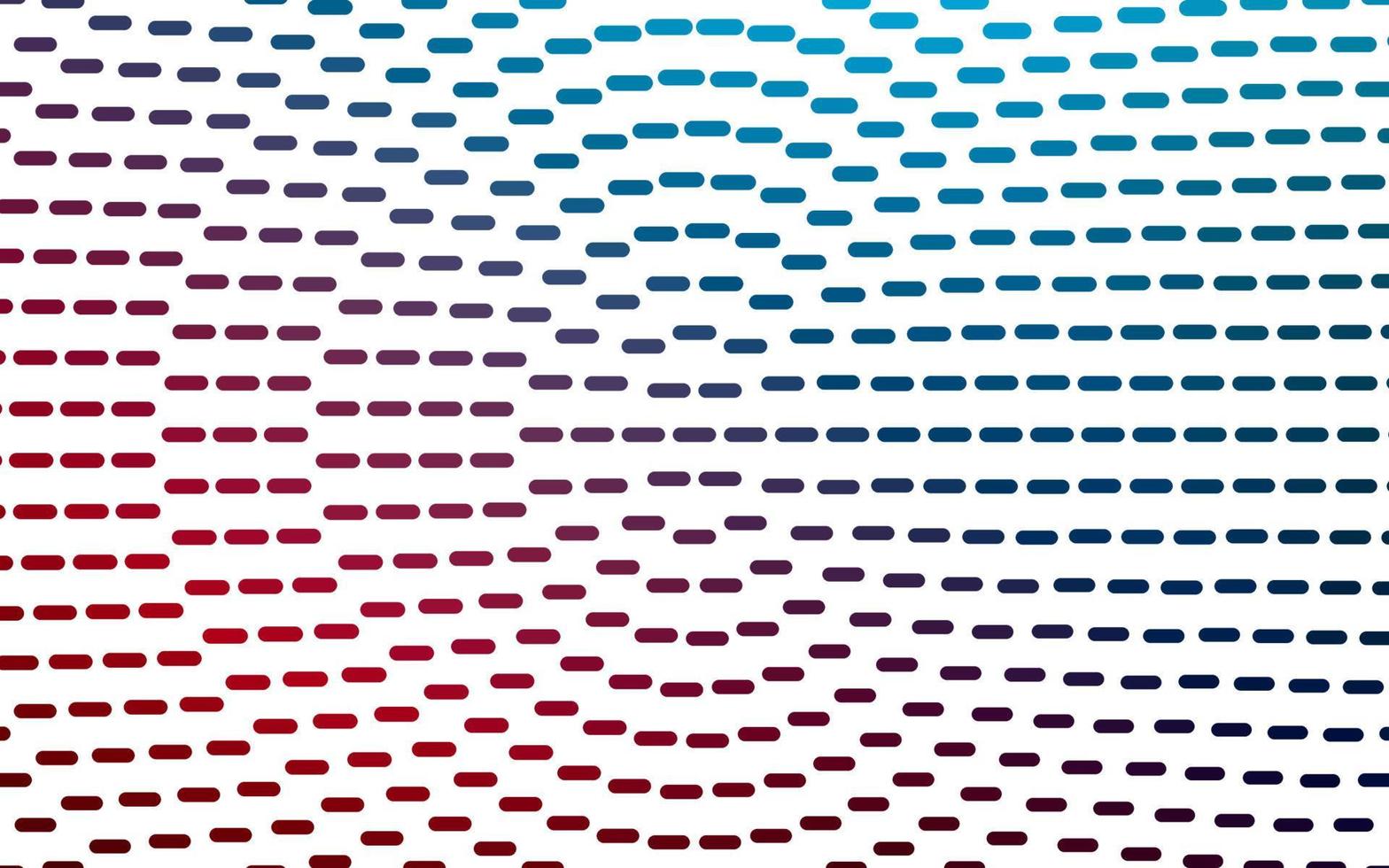 lichtblauw, rood vectorpatroon met smalle lijnen. vector