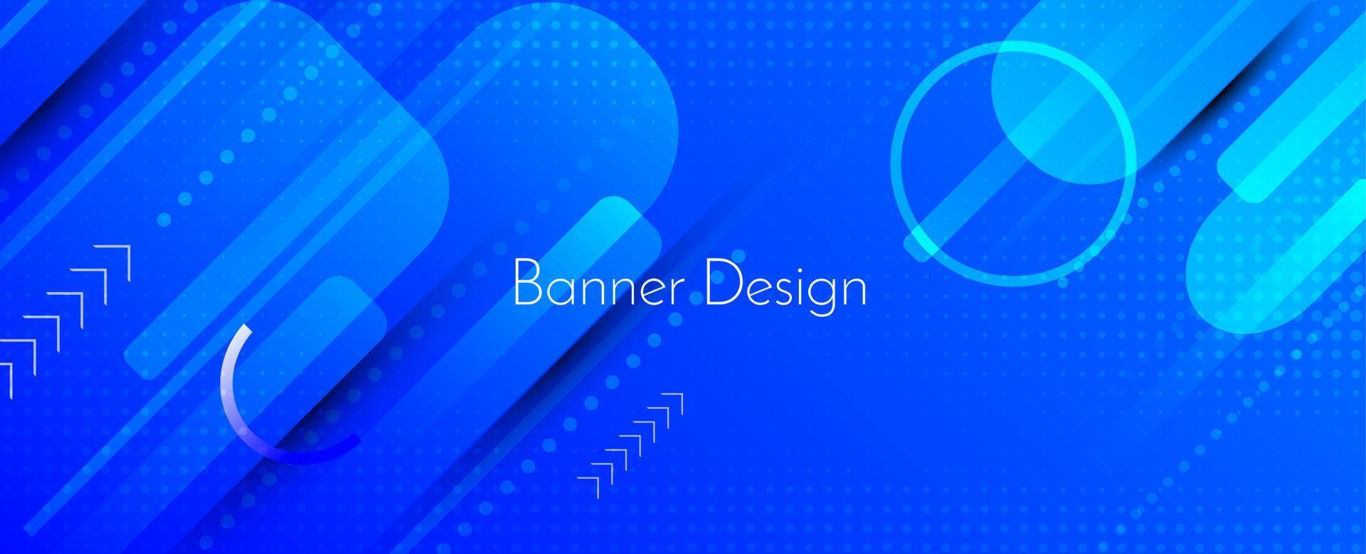 moderne stijlvolle abstracte geometrische elegante banner patroon achtergrond vector