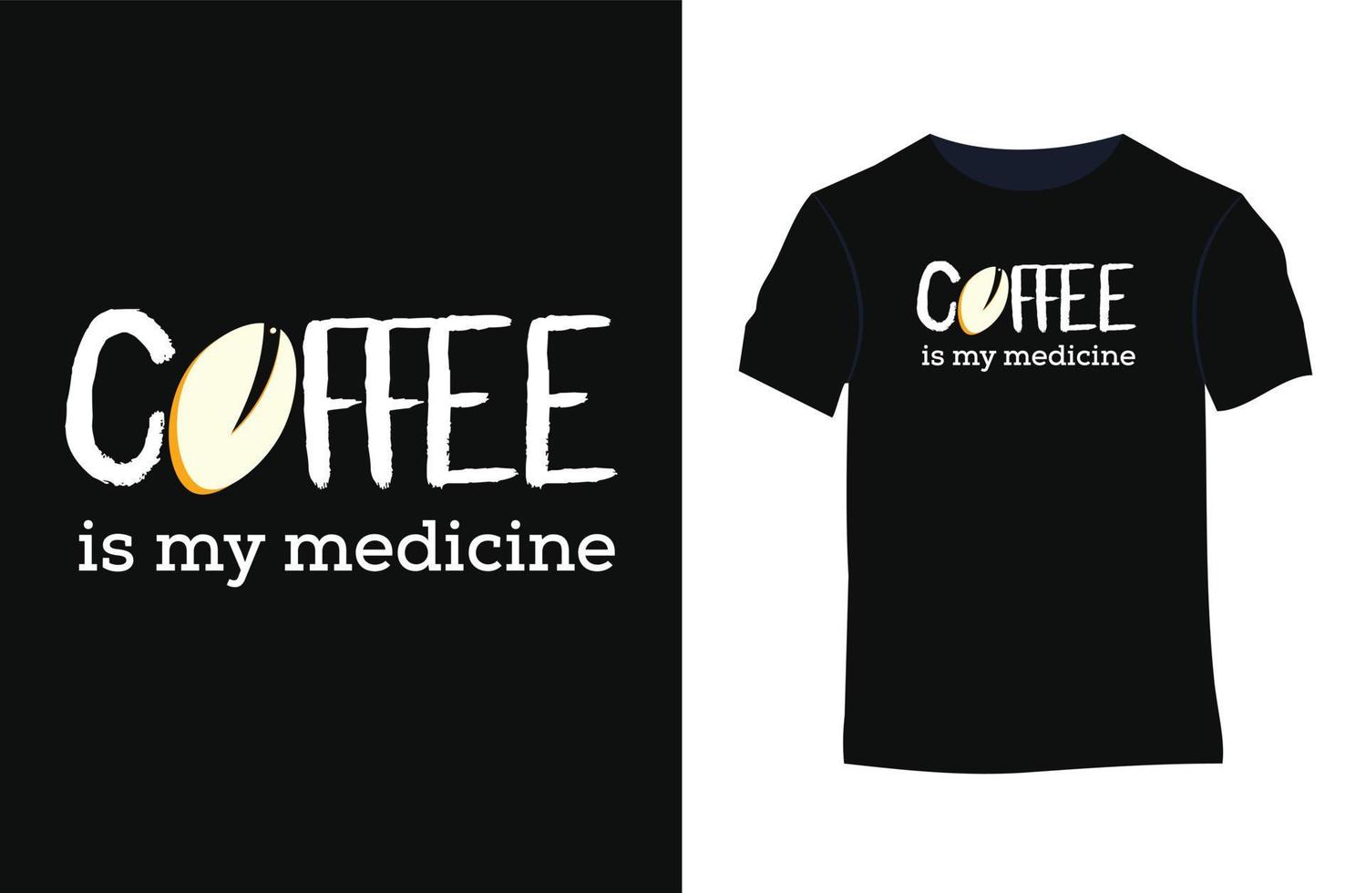 koffie typografie citaten vector t-shirt ontwerp