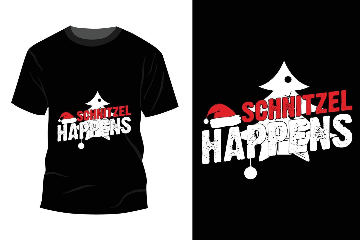 kerst t-shirt ontwerp vector