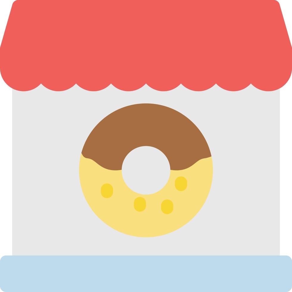 donut vectorillustratie op een background.premium kwaliteit symbolen.vector iconen voor concept en grafisch ontwerp. vector