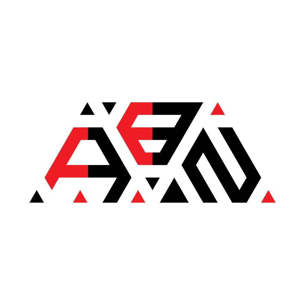 creatief driehoek brief logo ontwerp voor uw bedrijf vector