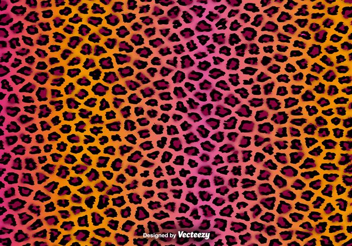Cheetah Huid Vector Textuur Achtergrond