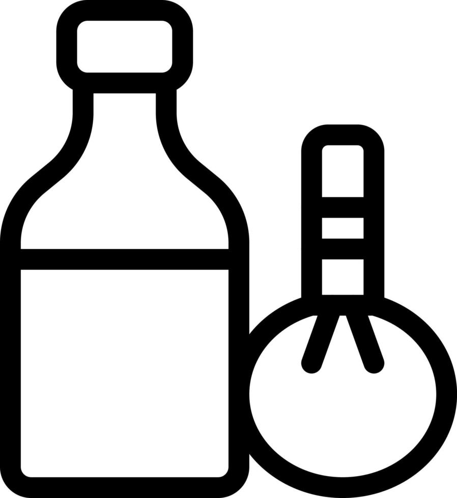fles vectorillustratie op een background.premium kwaliteit symbolen.vector pictogrammen voor concept en grafisch ontwerp. vector