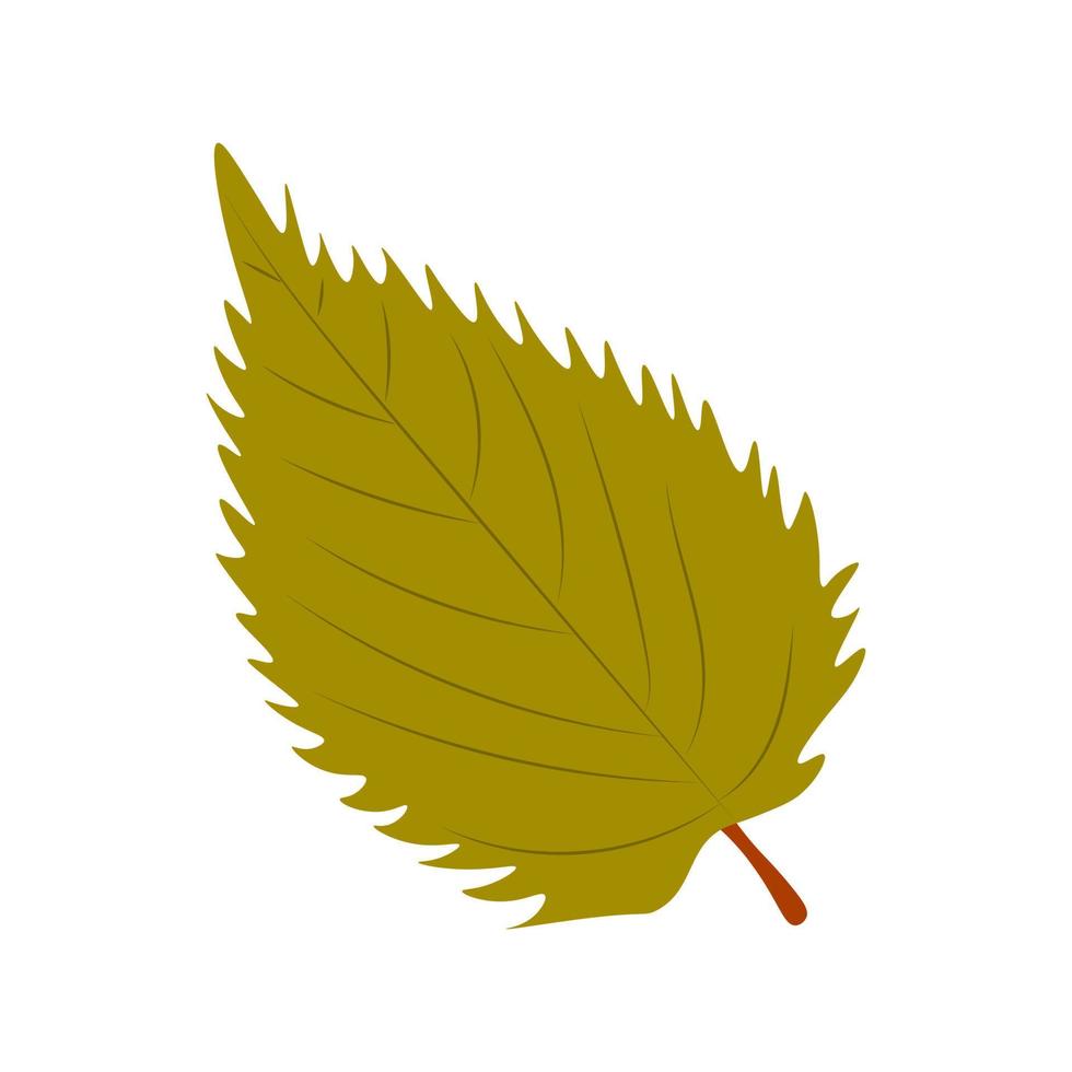 herfst bladeren vector illustratie. herfst bladeren. top visie van vallen boom blad. vlak vector