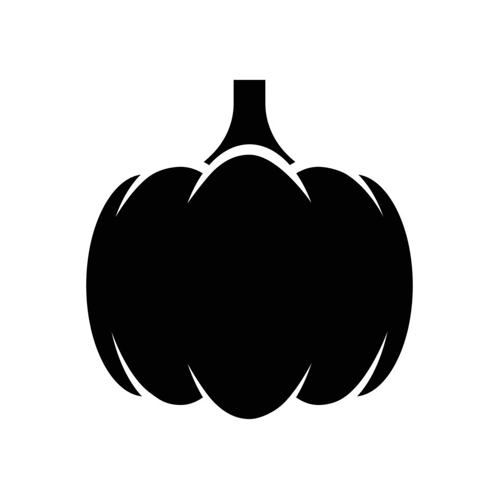 halloween pompoen icoon vector ontwerp sjabloon