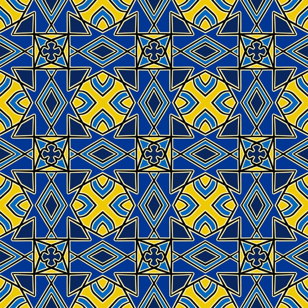 veelkleurig Marokkaans naadloos patroon. traditioneel Arabisch Islamitisch achtergrond. vintage, Turks, Indisch stijl ideaal voor tapijt, keramiek, tegels. vector illustratie.