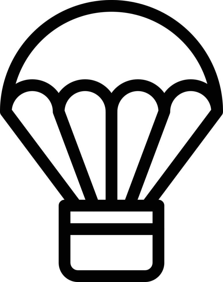 parachute vectorillustratie op een background.premium kwaliteit symbolen.vector iconen voor concept en grafisch ontwerp. vector