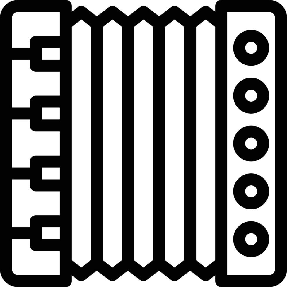 accordeon vectorillustratie op een background.premium kwaliteit symbolen.vector pictogrammen voor concept en grafisch ontwerp. vector