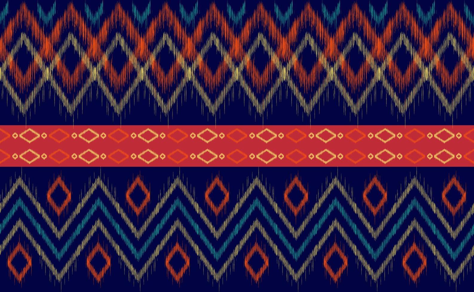 borduurwerk patroon vector, meetkundig etnisch grafisch antiek achtergrond, eindeloos textiel structuur vector