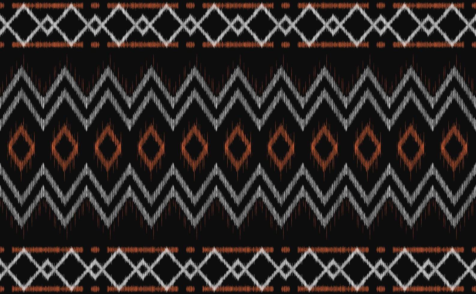 etnisch patroon vector, meetkundig batik achtergrond, borduurwerk lijn antiek wijnoogst illustratie vector