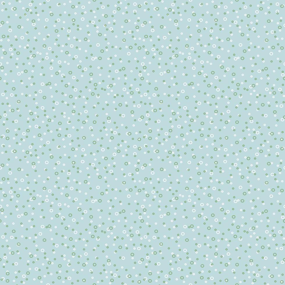 groene en witte cirkels op blauw naadloos patroon vector