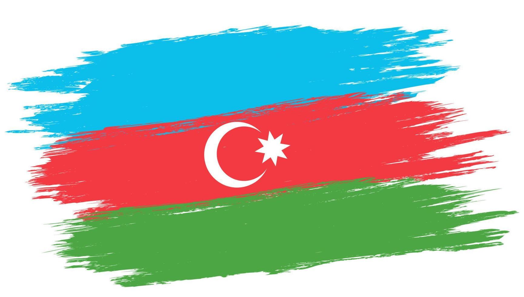 vector wijnoogst Azerbeidzjan vlag