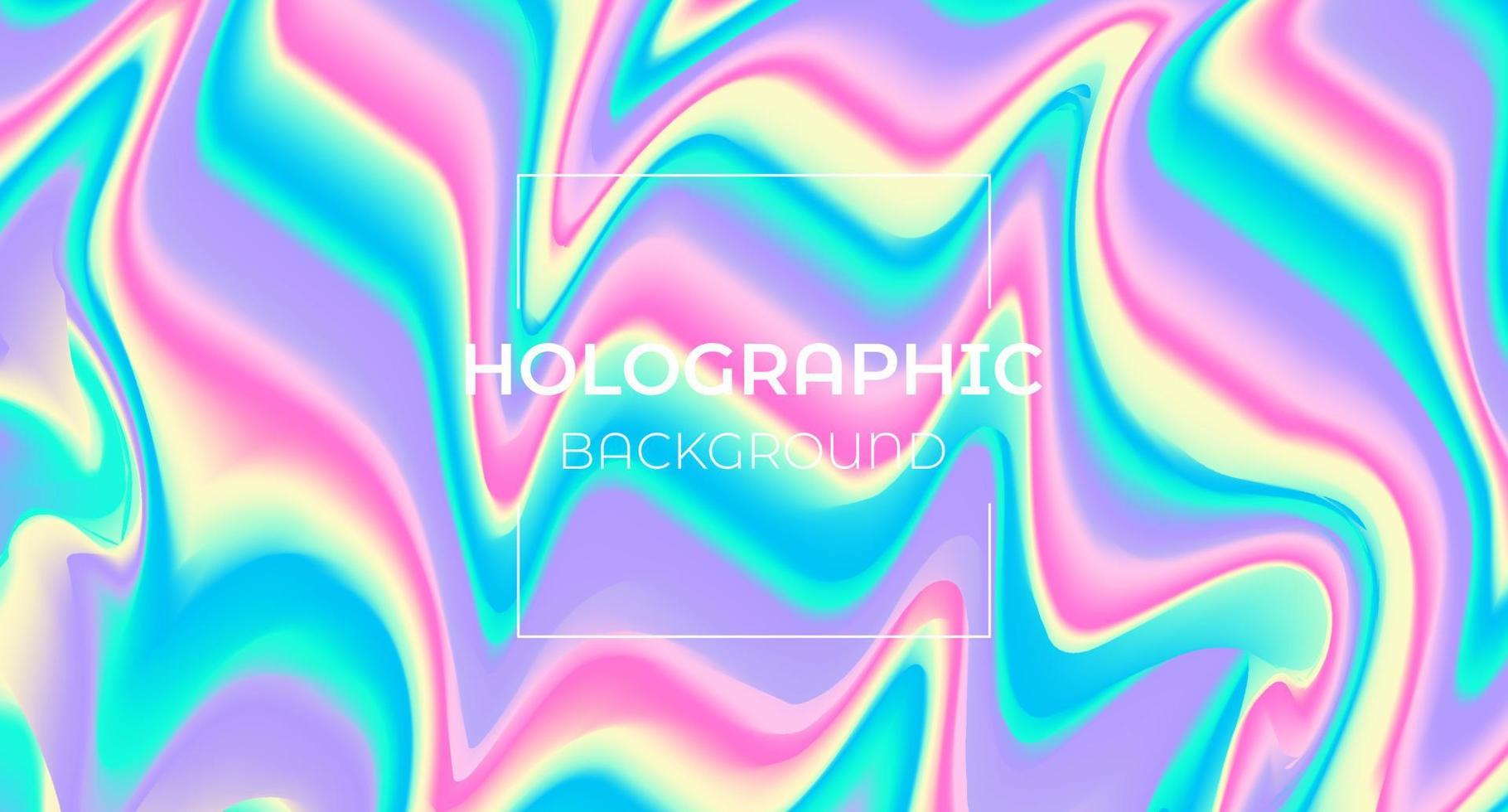 abstract modieus holografische achtergrond. kleurrijk helling ontwerp. vector illustratie