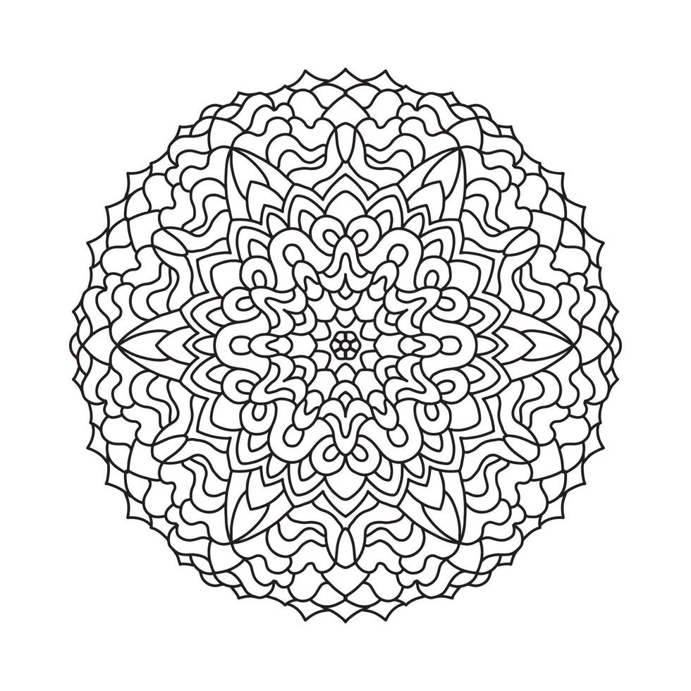 schets hand- getrokken vector mandala