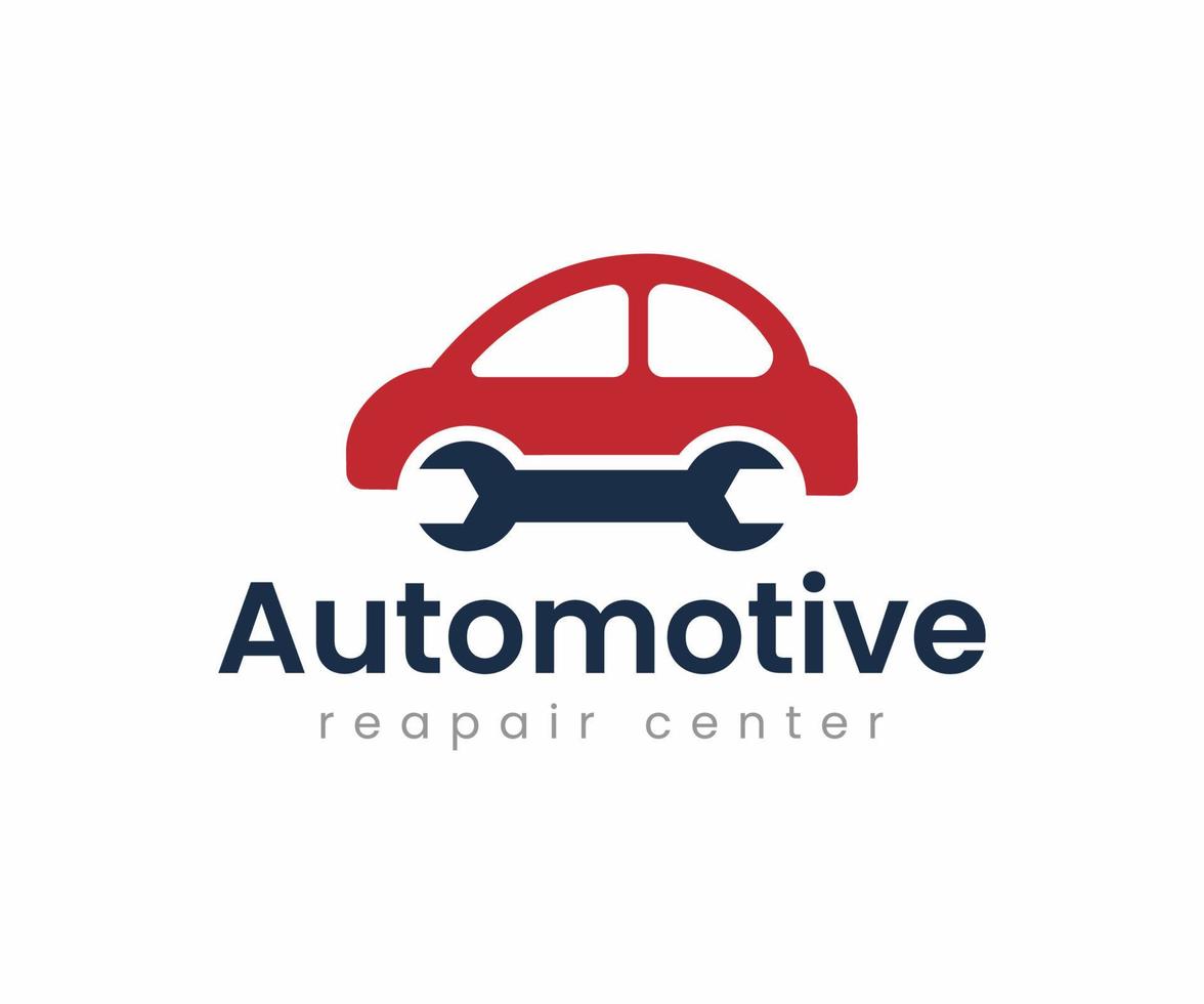 automotive reparatie logo sjabloon. auto reparatie logo vector