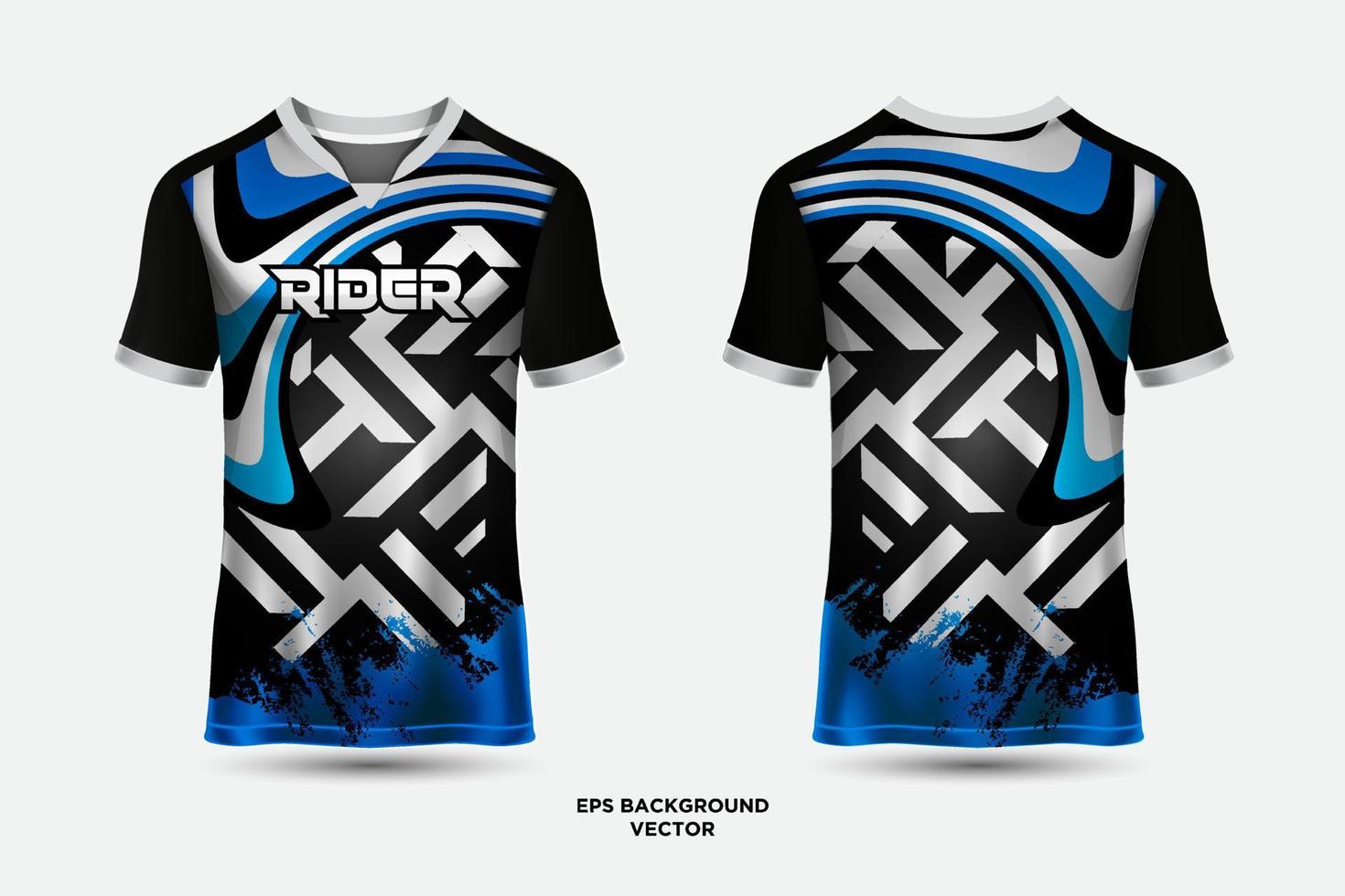 fantastisch t overhemd Jersey ontwerp geschikt voor sport, racen, voetbal, gaming en e sport- vector