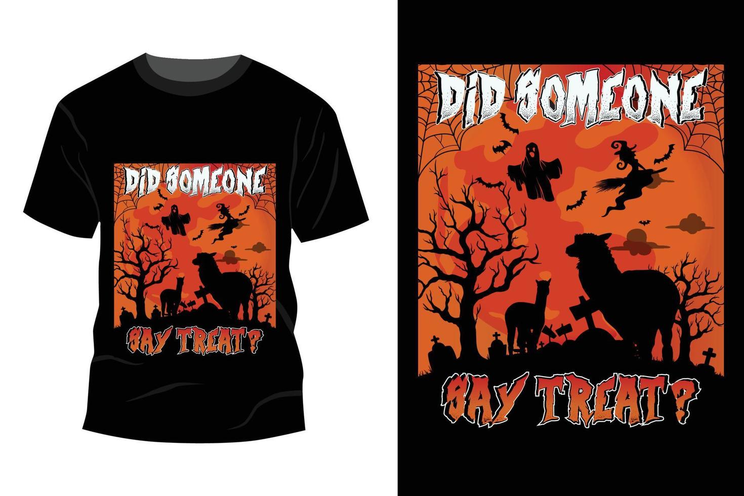 halloween t-shirt ontwerp vector