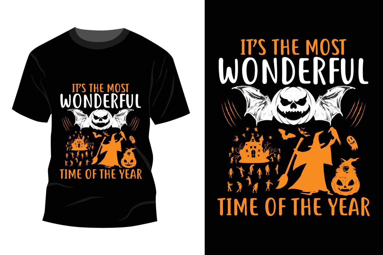 halloween t-shirt ontwerp vector