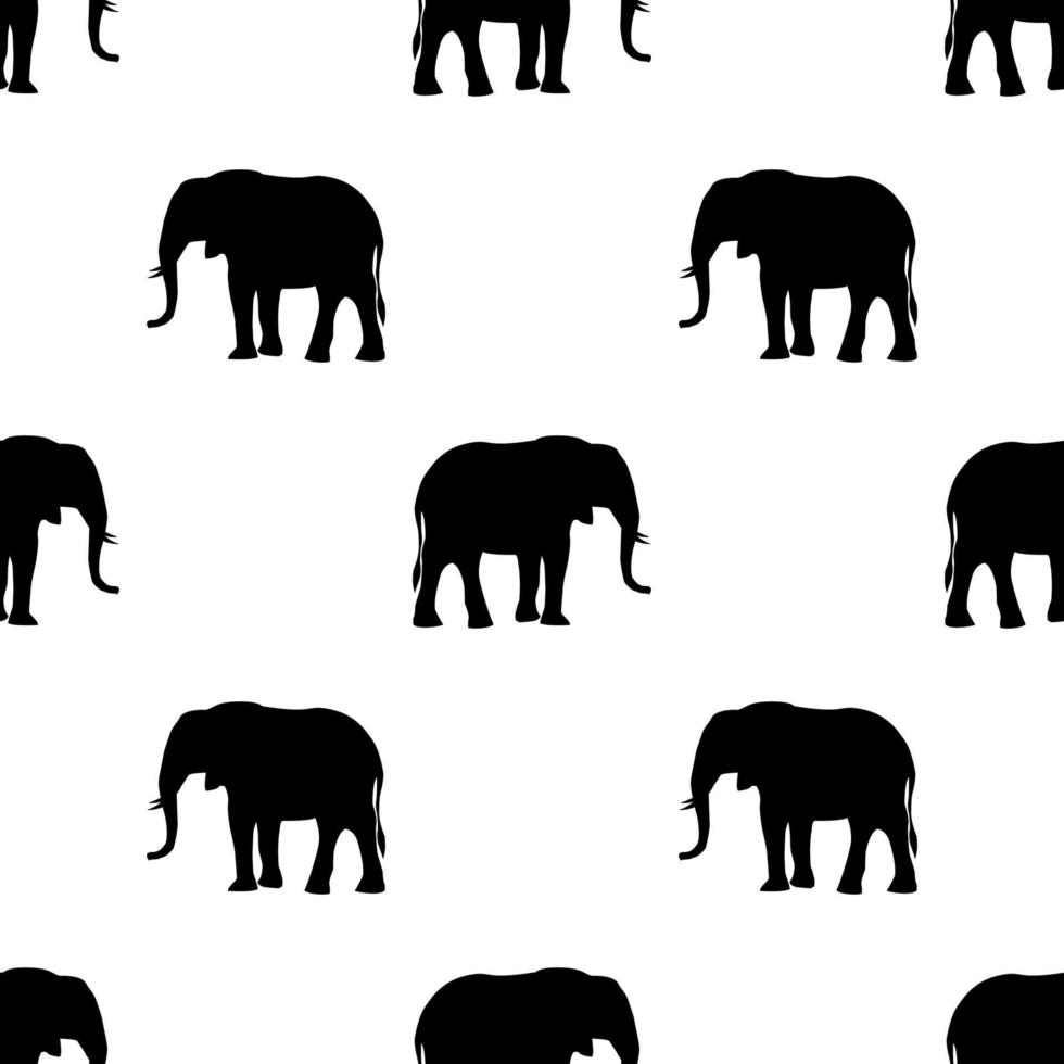 naadloos patroon met schattig olifant, creatief kinderachtig textuur. Super goed voor kleding stof, textiel vector illustratie.