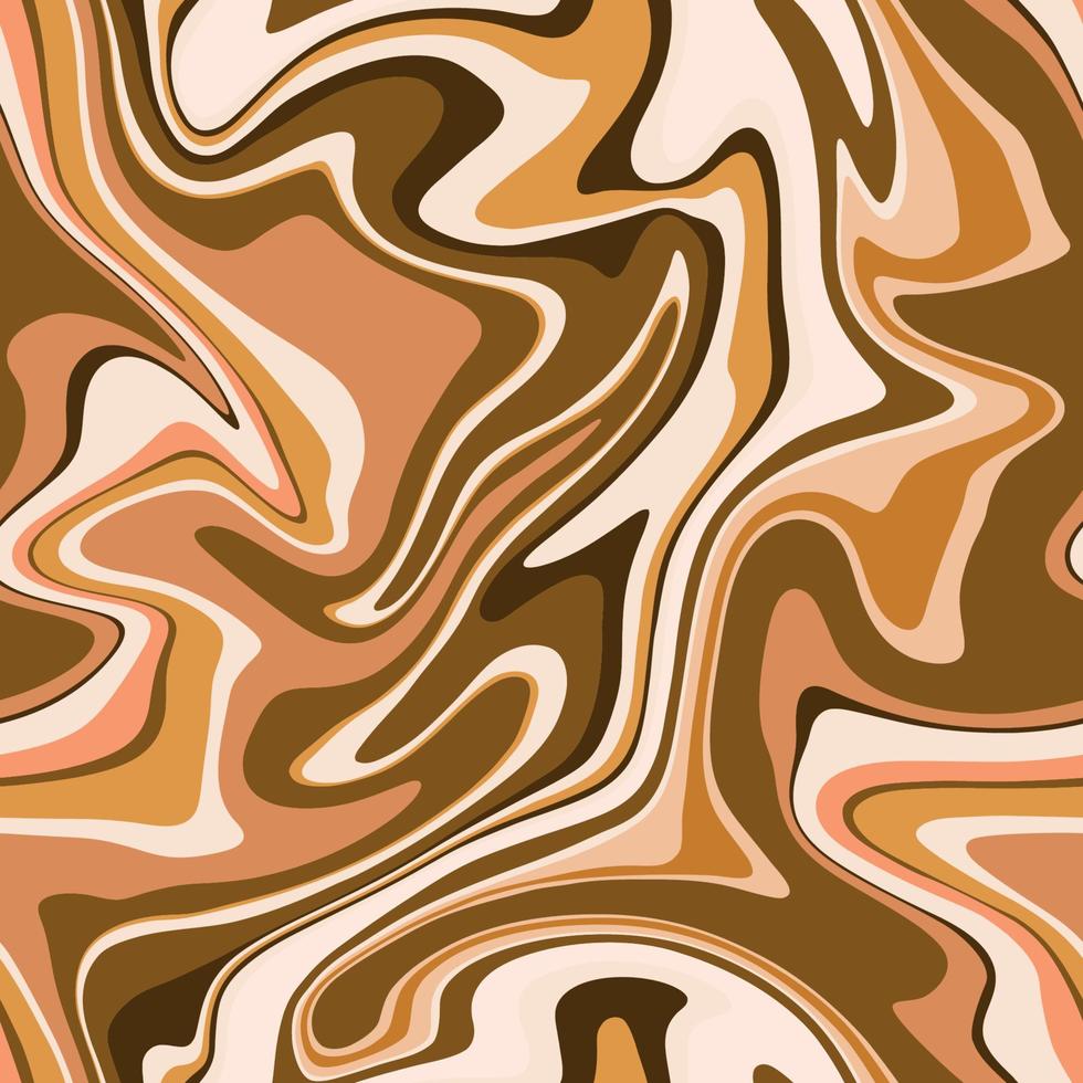 naadloos vector patroon met groovy psychedelisch weeft. abstract weeft naadloos vector patroon. hippie achtergrond met golven, psychedelisch groovy textuur.