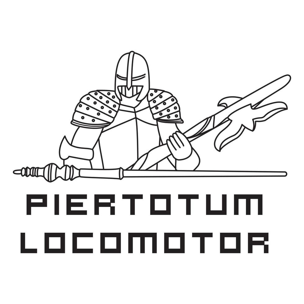 piertotum locomotor spellen tovenaar vector